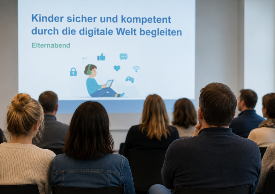 Kinder sicher und kompetent durch die digitale Welt begleiten 1 Elternabend über digitale Medienwelt der Kinder
